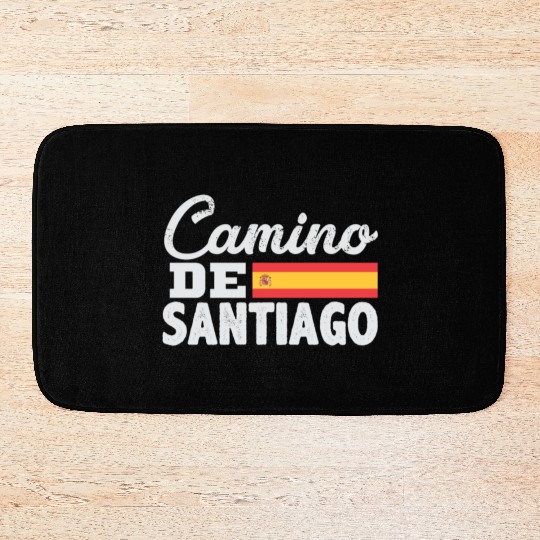 Camino De Santiago Way of Saint James Bath Mats