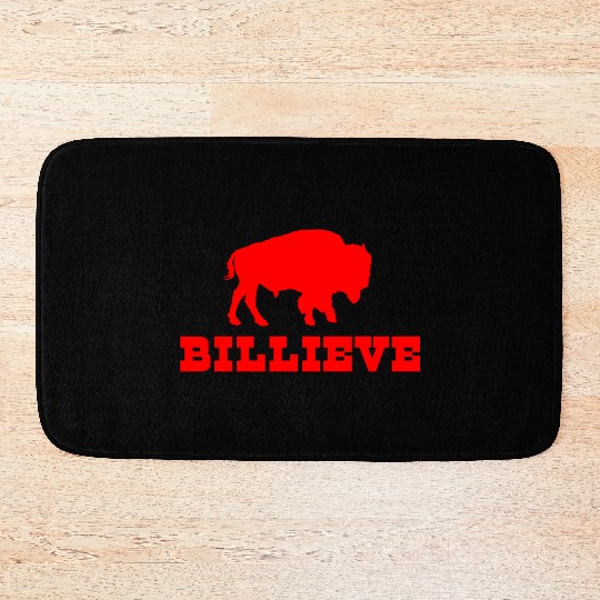 Bills Mafia Billieve - Buffalo Football Bath Mats