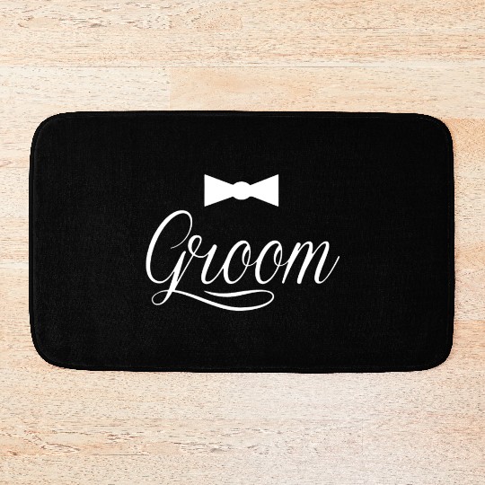 groom Bachelor Party groom gift Wedding groomsmen Bath Mats