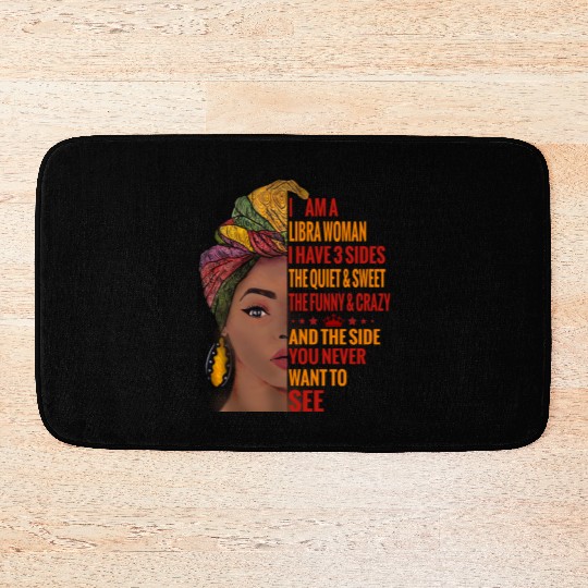 Libra woman Bath Mats