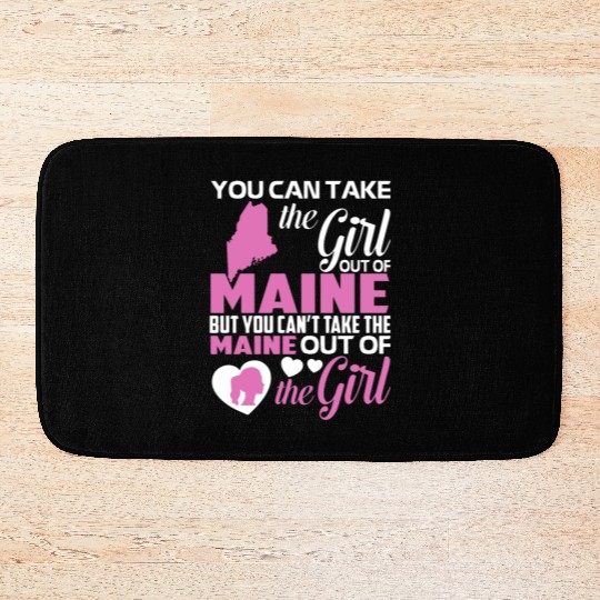 you can take the girl out of maine but you cant ta Bath Mats
