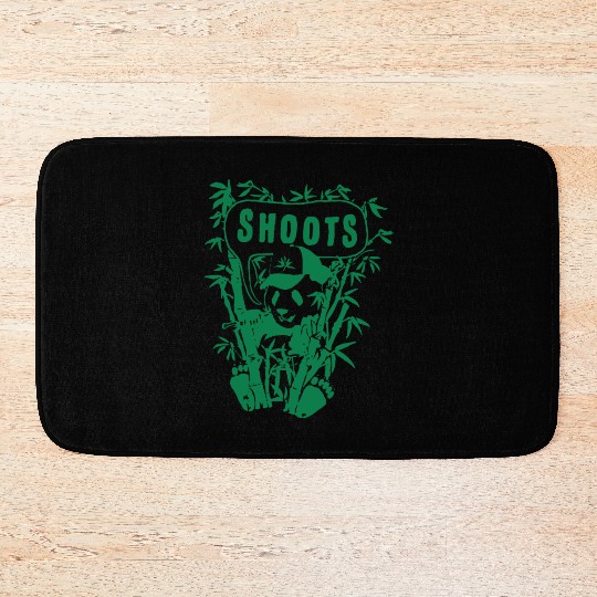 Men s Hawaii Shoots Panda Retro hawaii Bath Mats