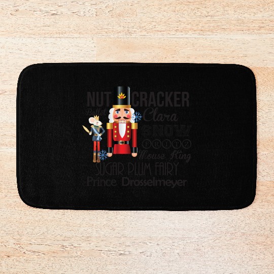 Nutcracker Ballet Bath Mats - Dance