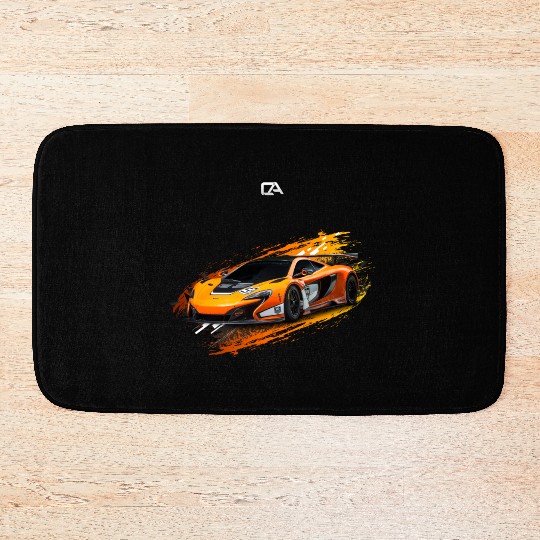 Race car Bath Mats