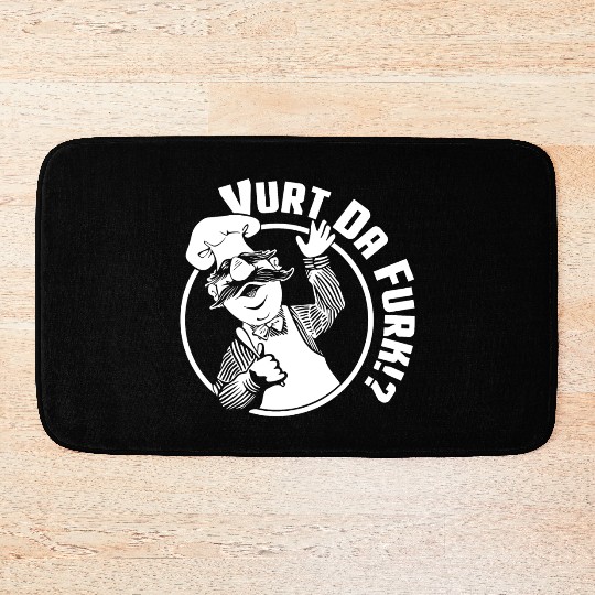 Vurt Da Furk? Swedish Chef vert der ferk Bath Mats