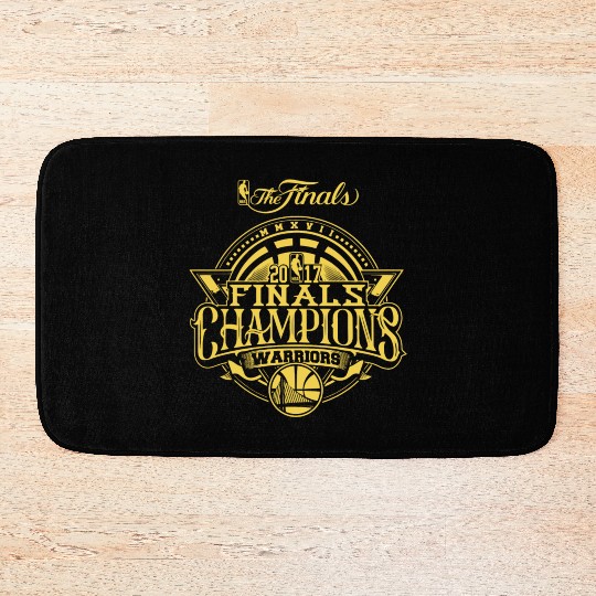Golden State Warriors Finals Champions 2017 Bath Mats