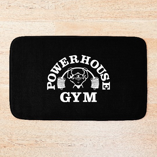Fashion Bodybuilding Power House Gym Fitness Bath Mats
