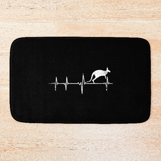 Kangaroo Heartbeat Bath Mats