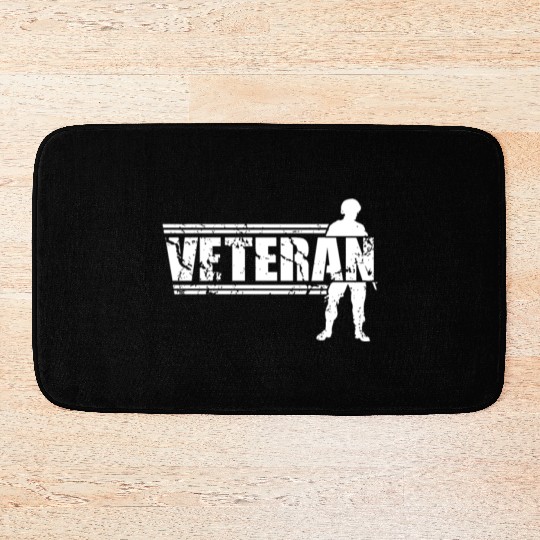 Soldier Veterans Day Army Veteran Military Bath Mats