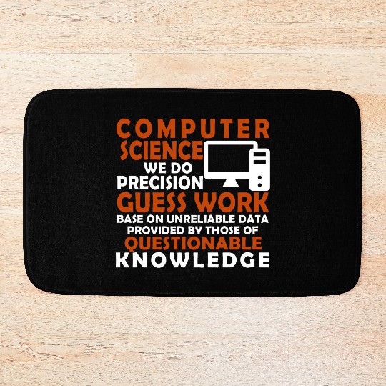 Computer science Bath Mats