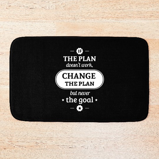 If The Plane Doesn t Work Change The Plan But Neve Bath Mats