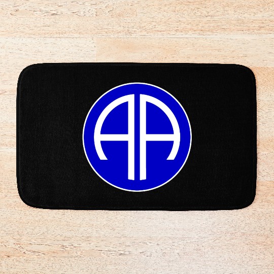 Us army 82nd airborne Bath Mats