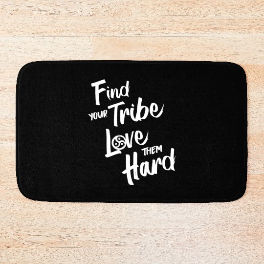 Find Your Tribe - BDSM Triskelion Bath Mats