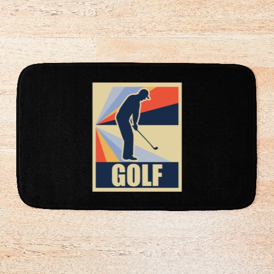 Golf Retro Bath Mats
