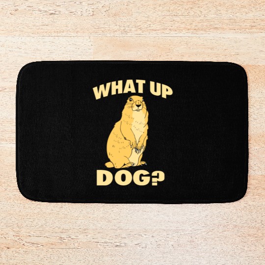 Prairie Dog Groundhog Squirrel Xerini Rodent Bath Mats
