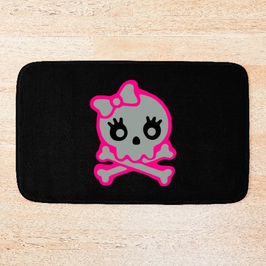 skull Bath Mats