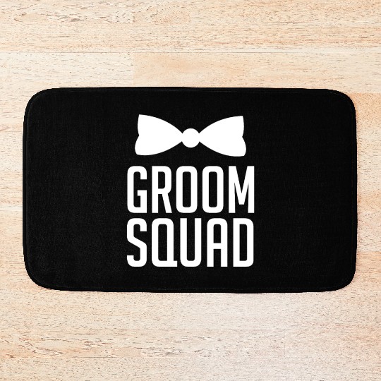 Goom Bachelor Party Team Funny Wedding Gift Idea Bath Mats