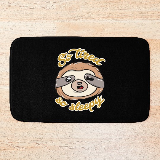 Sloth Animal Bath Mats
