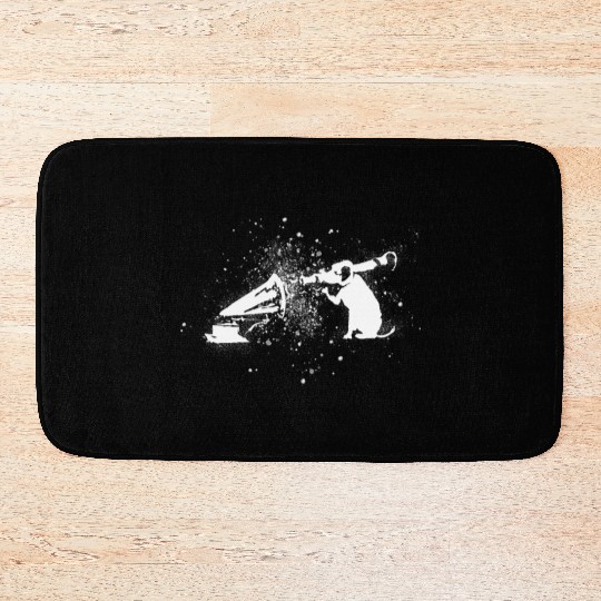 Banksy Rocket Dog HMV Splash Paint Artwork Bath Mats