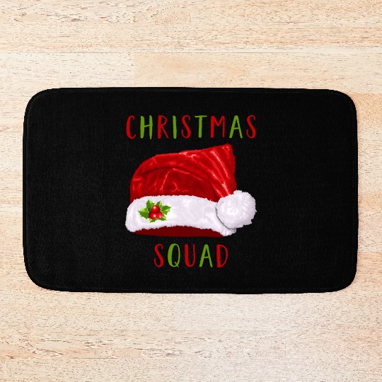 christmas squad Bath Mats