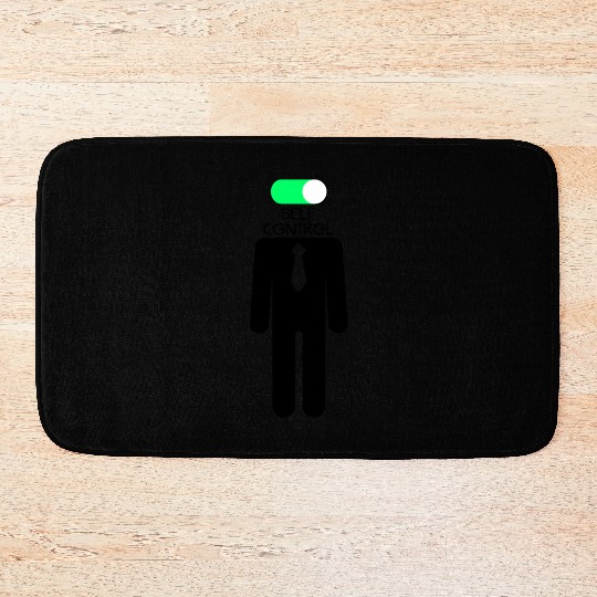 Brain Self Control Turn Off Relax Work Mode On Bath Mats