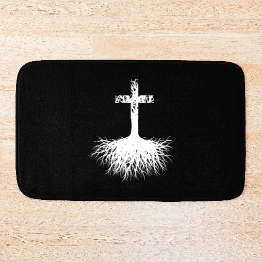 Nature Cross Christian Design Bath Mats