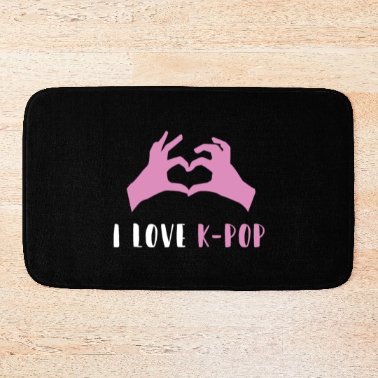 Kpop K-pop K pop Bath Mats