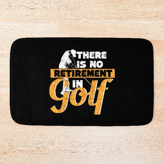 Golf retirement Bath Mats