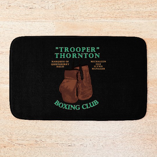 Trooper Thornton Boxing Club Bath Mats