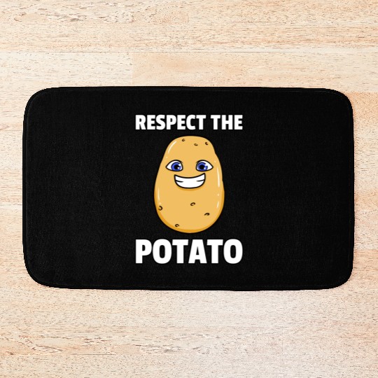 Respect The Potato Bath Mats