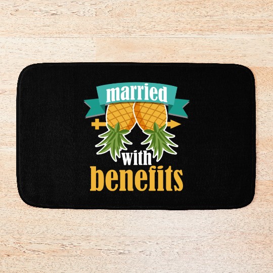 Pineapple Swinger Cheating Couple Swinging sx Bath Mats