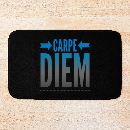 carpe Diem Bath Mats