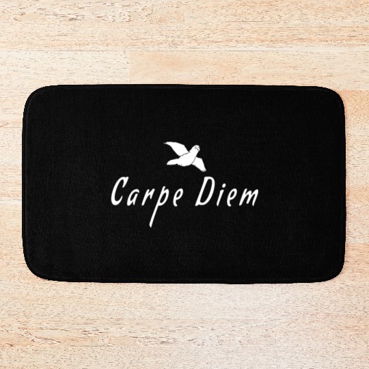 carpe diem Bird Bath Mats