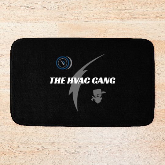 The Hvac Gang Bath Mats