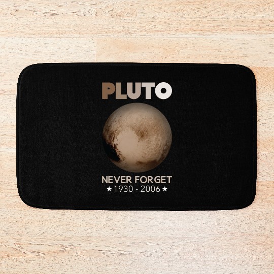 Pluto Never Forget 1930-2006 Bath Mats