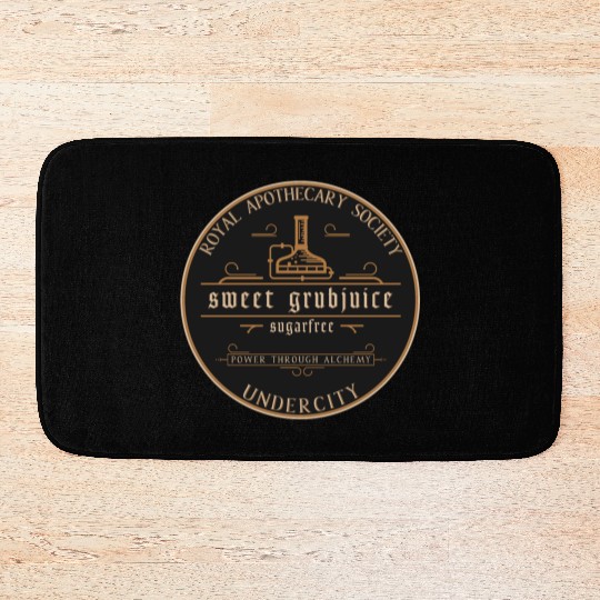 Royal Apothecary Society - brainbubbles Bath Mats