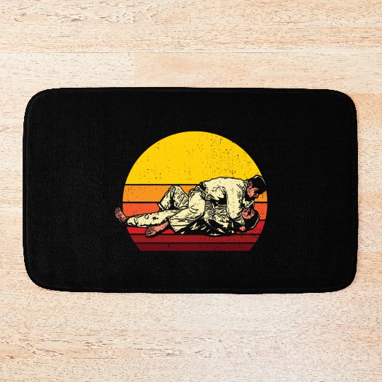 Ezekiel Choke - Jiu Jitsu Bath Mats - Jiujitsu Gift