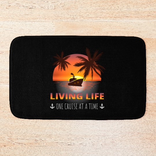 Cruise Ship Vacation Living Life One Cruise At A T Bath Mats