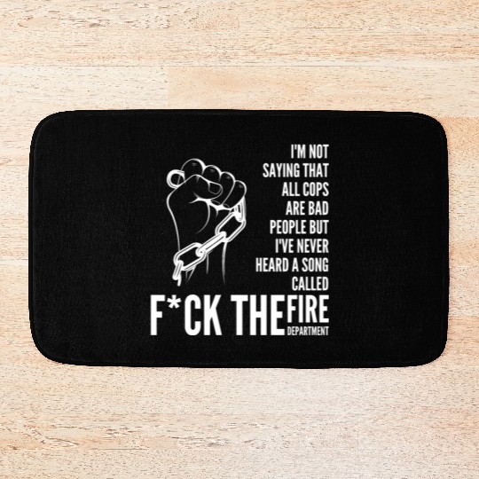 ACAB Black Lives Matter, End Police Brutality Bath Mats