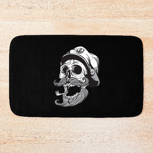 Sailor Skull Bath Mats