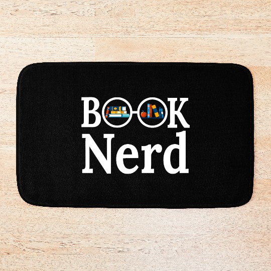 Book Nerd Bath Mats
