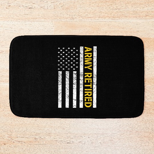 US Army Retired Bath Mats