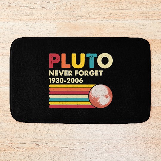Pluto Never Forget 1930 2006 Bath Mats