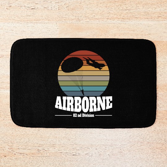 82nd AIRBORNE Division US Army Bath Mats
