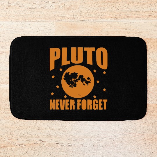 Pluto Never Forget Bath Mats