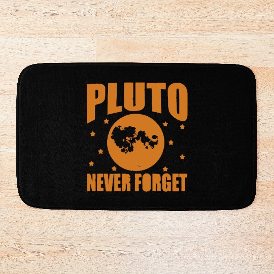 Pluto Never Forget Bath Mats