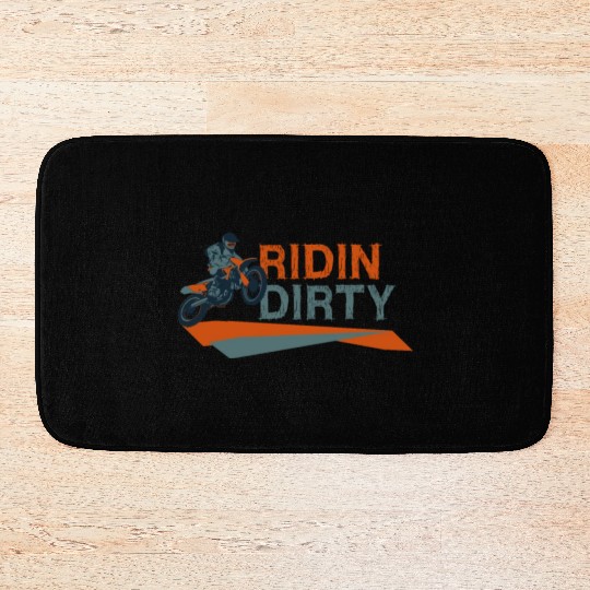 Dirt Bike MX Motocross Supercross Bath Mats