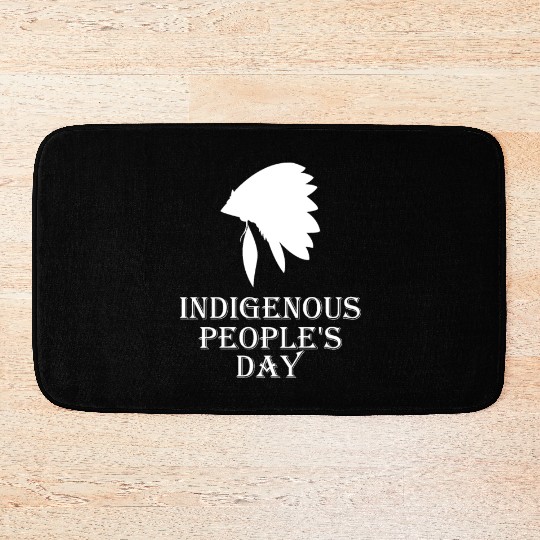 Indigenous People's Day holiday indigenous peoples Bath Mats