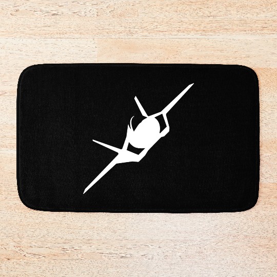 F-35 Lightning II Military Fighter Jet Aircraft Bath Mats