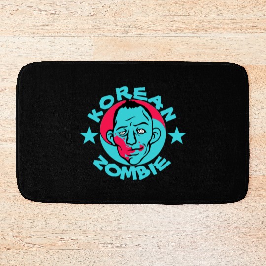 korean zombie Bath Mats